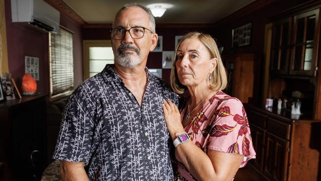 Lloyd and Sue Clarke are preparing to put their Brisbane home on the market. Picture: Lachie Millard