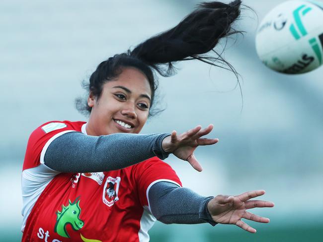 Asipau Mafi during a training session. Pic: Phil Hillyard