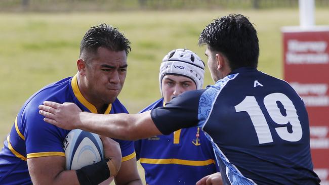 SJRU's Rodney Blake against CCC in a trial match. (