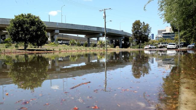 Northey Street, Windsor, today.  (AAP Image/Jono Searle))