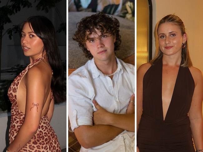 Three of SA's top 30 under 30 TikTok stars. Pictures: Supplied
