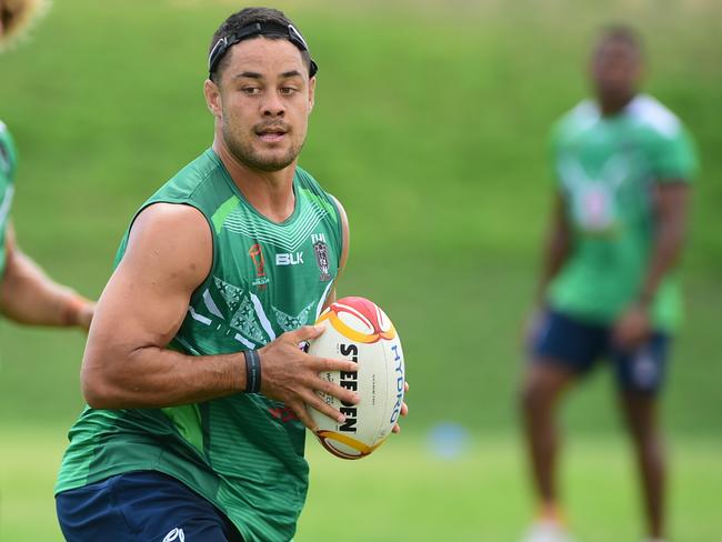 Hayne during the Fiji Rugby League World Cup team training. Picture: Evan Morgan