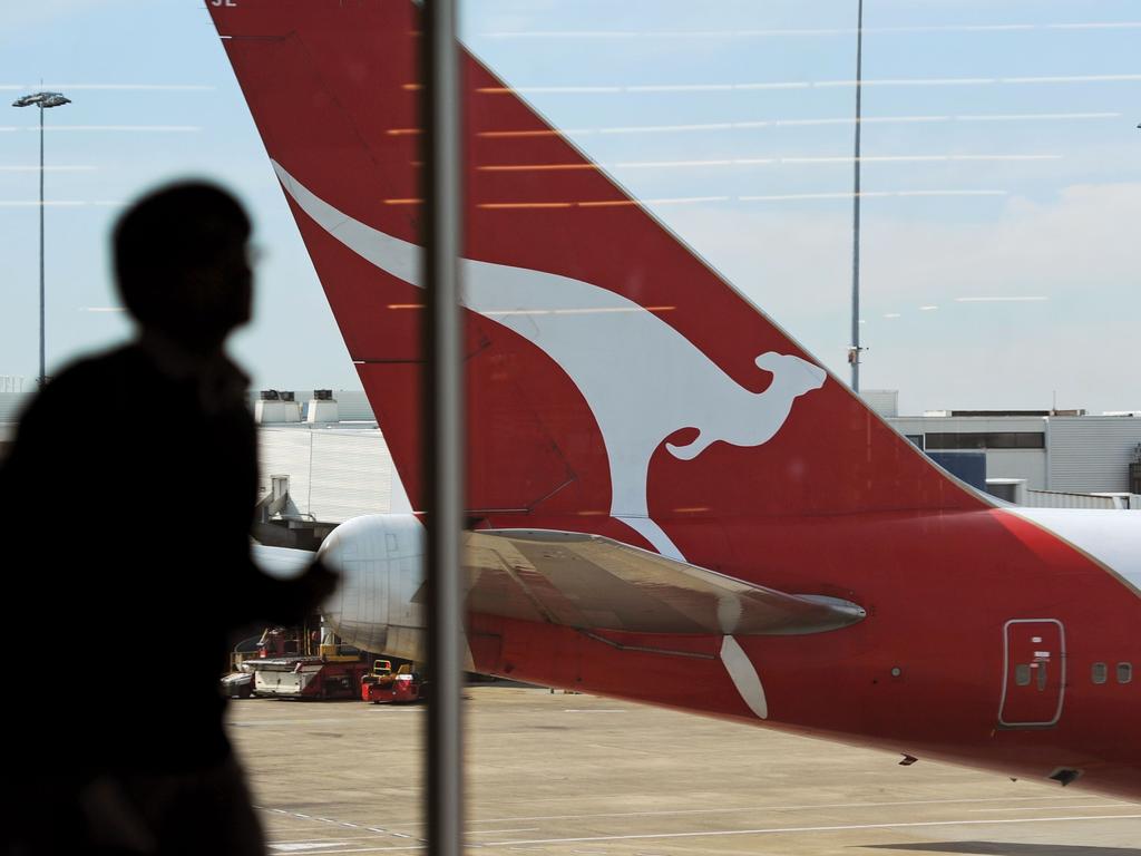 Qantas has announced details of a new digital health pass which will be the key to resuming overseas travel. Picture: AFP