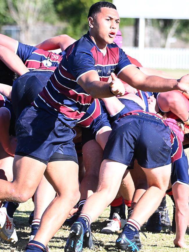 GPS First XV rugby between Terrace and The Southport School. Saturday July 22, 2023. Picture, John Gass