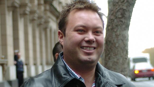 Carl Williams outside the Supreme Court of Victoria.