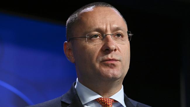 Ukrainian Ambassador to Australia, Vasyl Myroshnychenko. Picture: Martin Ollman/NCA NewsWire