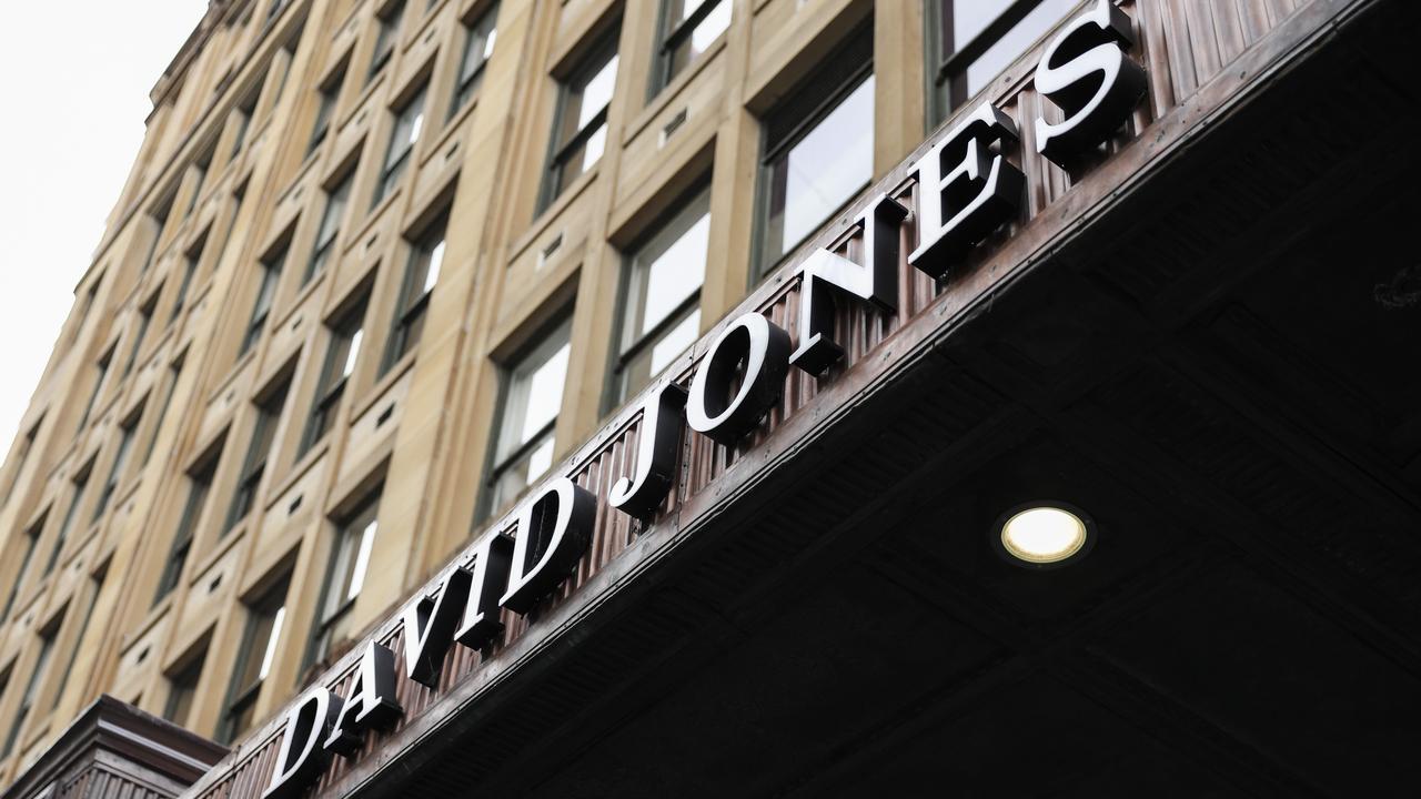 It’s with David Jones, with the retailer revealing it will launch a new loyalty program. Picture: NCA NewsWire/ Dylan Robinson