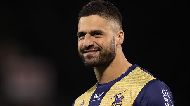 Storm captain Jesse Bromwich says a team from outside the top four can win the competition. Picture: Cameron Spencer/Getty Images