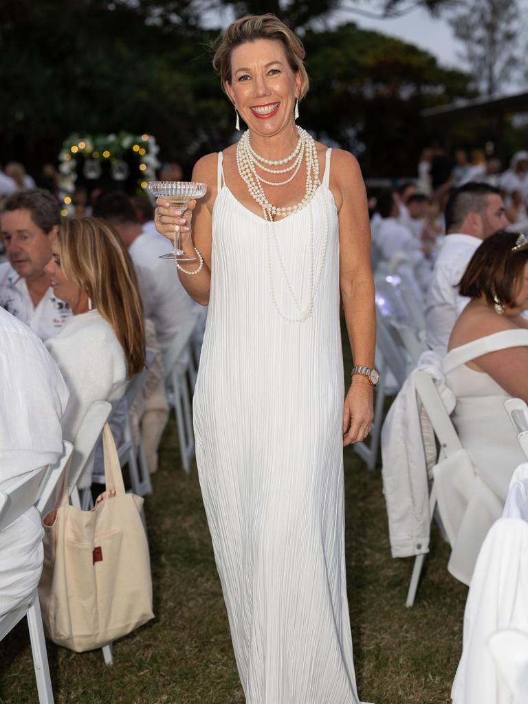 Katie Cathcart. The Pulse for DÃ&#131;Â®ner en Blanc Gold Coast at Broadbeach Park on April 22, 2023. Picture: Celeste Humphrey