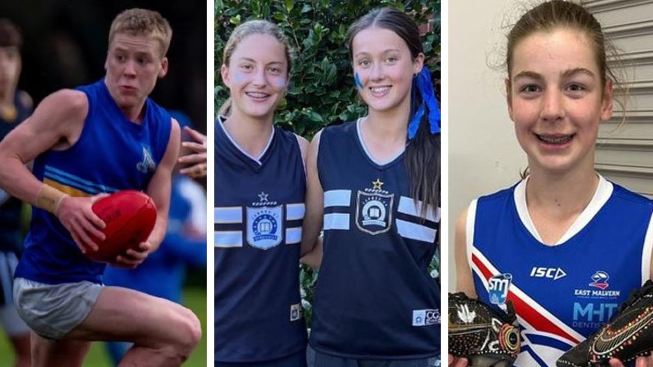 School Sport Victoria under 15 boys and girls footy teams named