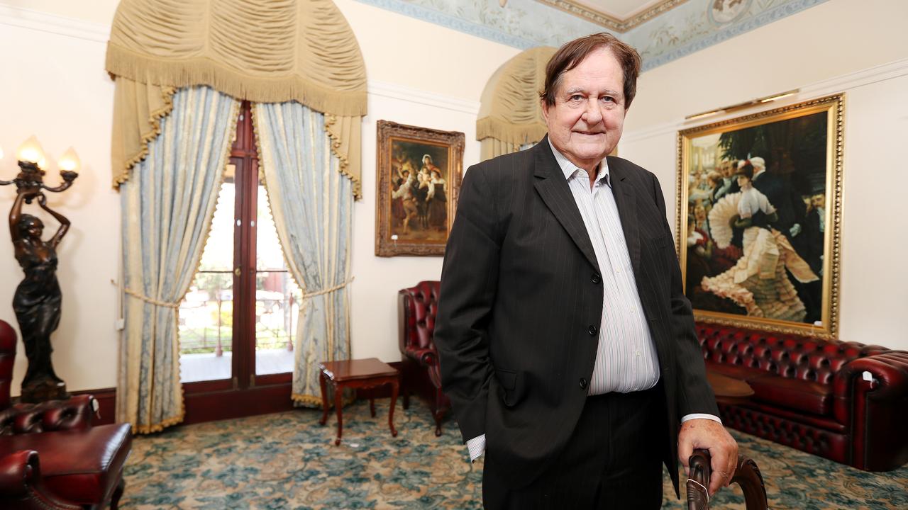 The late Keith Lloyd at Shafston House. Picture: Tara Croser.