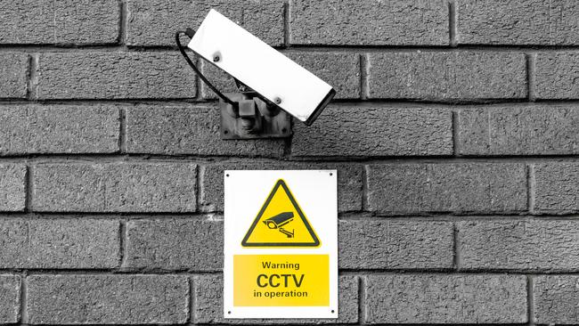 A woman went ballistic at her neighbour’s house and smashed her CCTV cameras.