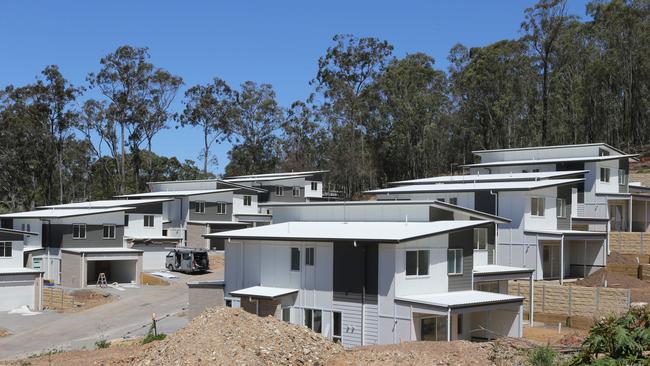 The northern suburbs are hotter — new development at Willowvale. Picture: Glenn Hampson.