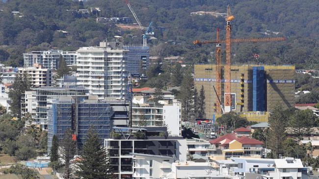 Palm Beach high rise development. Picture: Glenn Hampson.