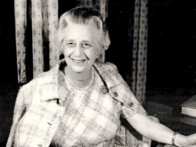 Dame Merlyn at her desk in the Myer Lonsdale store 1972.