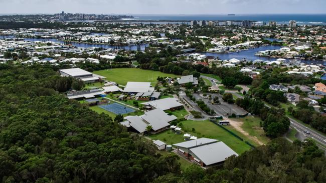 Caloundra City Private School from above. Photo: contributed