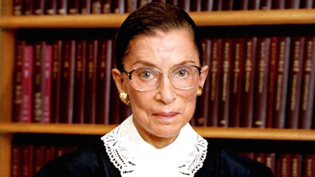 Senator Bernie Sanders called Ginsburg “extraordinary champion of justice.” Picture: supplied