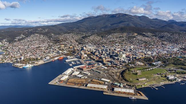 Macquarie Wharf at the Port of Hobart is being upgraded to facilitate the Australian Antarctic Division’s new purpose-built icebreaker, RSV Nuyina, and the tourist Oasis passenger cruise vessels.