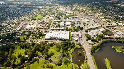 A housing estate in Moreton Bay Regional Council: The area was one that topped the country's list of hotspots for building approvals in 2021.