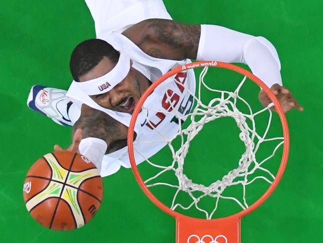 Carmelo Anthony at Rio 2016.