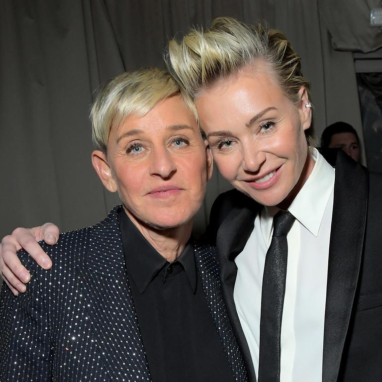 Ellen married Aussie actress Portia De Rossi in 2008. Picture: Getty