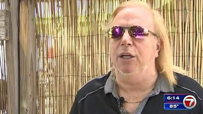 Jan Flato says he didn’t receive a cent of his pokies jackpot. Picture: WSVN