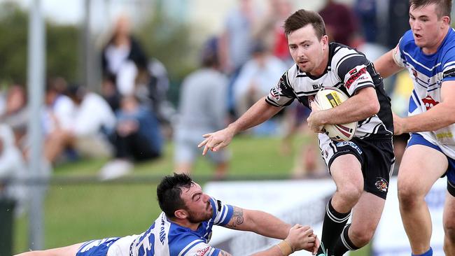 Michael Burgess pictured in the Coast 2 Coast Cup preliminary final.