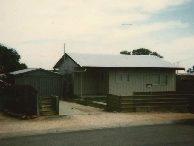 The family house at Maitland in 1973.