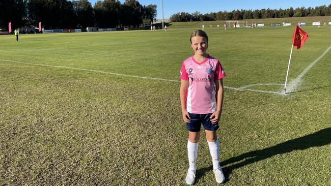 Indie Parkes, 13, of the Illawarra Stingrays. Picture: Kevin Merrigan