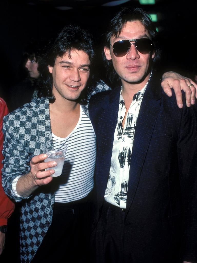 Eddie Van Halen and Alex Van Halen/