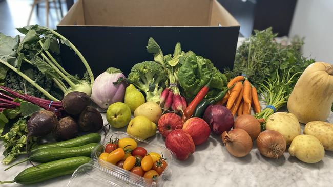 The “large” $45 produce box from K&amp;R Produce, delivered via Chefs on Wheels, is great value.