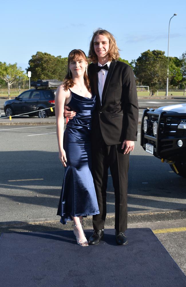 Students at the 2024 Chancellor State College formal.