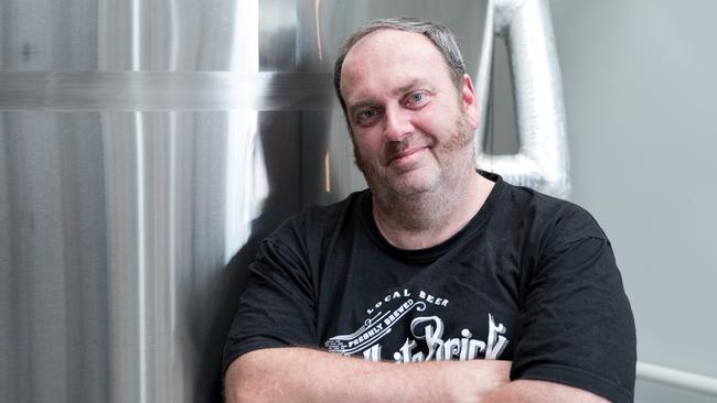 White Brick Brewing owner Adam Gibb. Photo: Dominika Lis