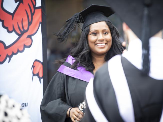 UTAS graduations held at the Hobart Grand Chancellor. Picture: LUKE BOWDEN