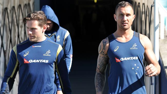 Bernard Foley and Quade Cooper are the only two specialist five-eighths in the Wallabies World Cup squad.