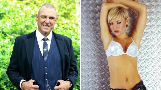 Vinnie Jones and Emma Ford. Photo: Getty, Twitter.