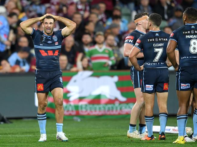 James Tedesco and the Blues can barely believe what happened.