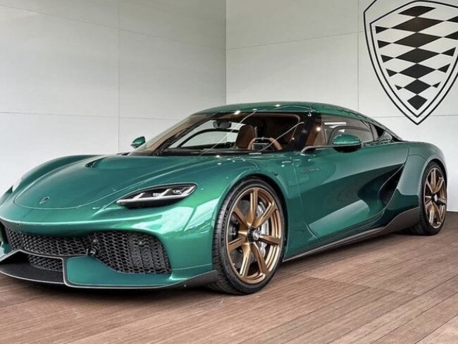 Portelli owns a V8 Koenigsegg Gemera similar to this. Picture: Instagram