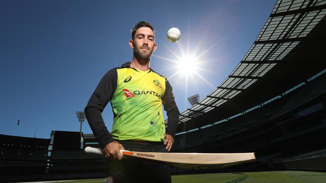 Glenn Maxwell says it’s been hard watching teammates suffer. Picture: Alex Coppel