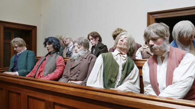 The dumped mannequins’ wigs sparked another paranormal at Berrima Courthouse.