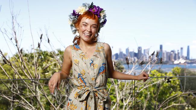 Heartbreak High star Chloé Hayden ahead of the 2022 AACTA Awards, which she is presenting and also nominated for Best Actress. Picture: Richard Dobson/The Daily Telegraph