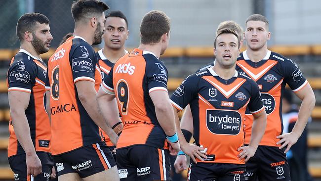 Luke Brooks during the humiliating defeat. (Photo by Mark Kolbe/Getty Images)