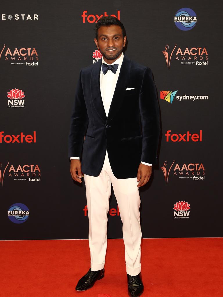 Nazeem Hussain at the 2019 AACTA Awards at The Star. Picture: Brendon Thorne/Getty for AFI