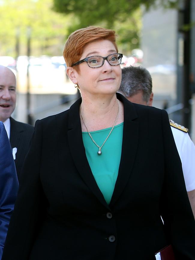 Minister for Defence Senator Marise Payne. Picture: Kym Smith