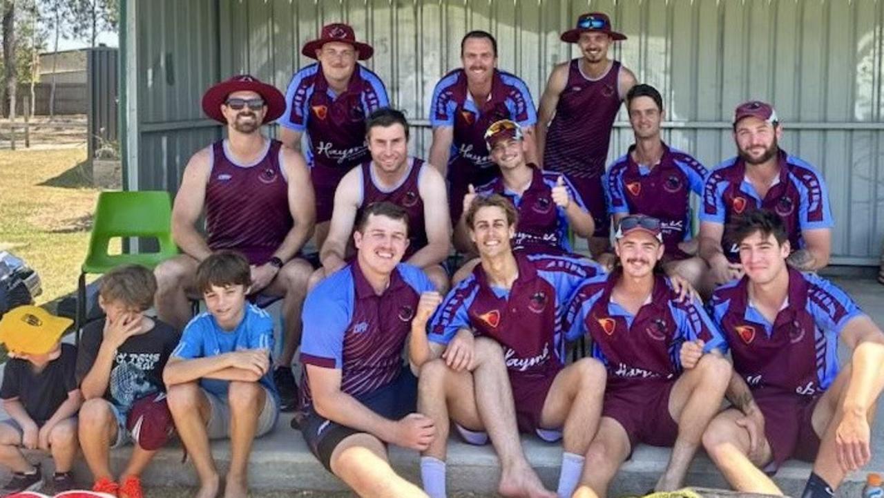 Coolum’s 2023/24 first grade cricket team.