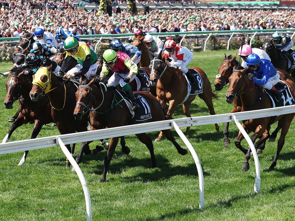 The Melbourne Cup is the horse race the whole nation stops for. Picture: Getty