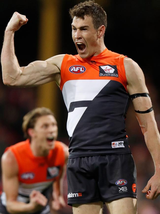 Yep, Jezza still loves a goal. Picture: AFL Media