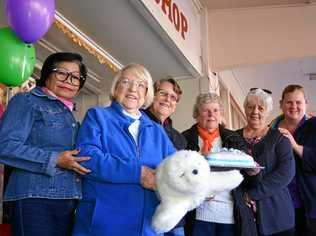 HEARTS OF GOLD: The volunteers at Gunther Village Opportunity Shop have raised $380,150 over 37 years. Picture: Felicity Ripper