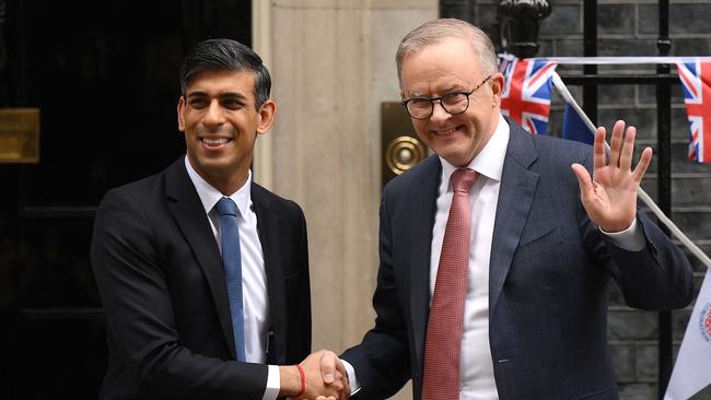 Already hopes that the recently negotiated UK-Australia trade deal between Rishi Sunak and Anthony Albanese would deliver major gains for the Australian beef industry are being tempered by reality. Photo: Daniel LEAL / AFP