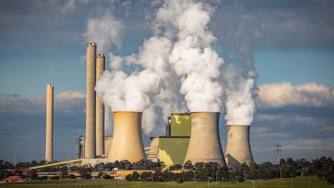 The Coalition will pledge to build seven nuclear power plants across Australia. The proposed former coal-fired power station sites for the reactors included Loy Yang in Victoria. Picture: Jake Nowakowski